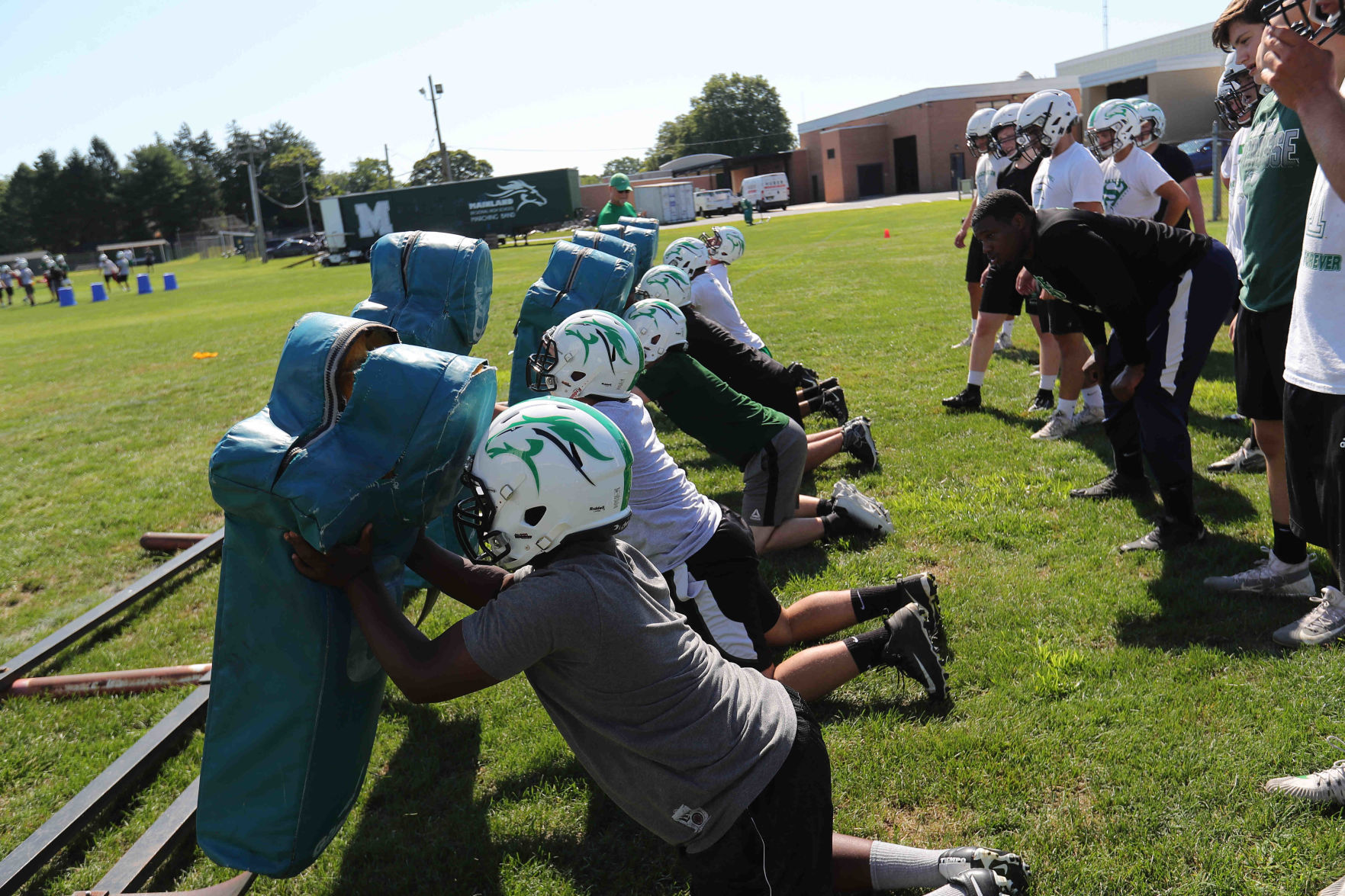 Mainland Football Practice